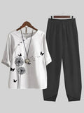 Conjunto de dos piezas de mariposas